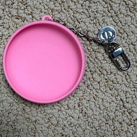 Christian Dior pink Balm holder + Keychain - Picture 2 of 5